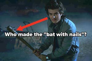 who made the bat with nails?