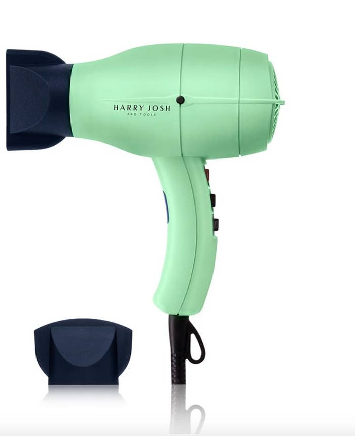 The three-piece hair dryer