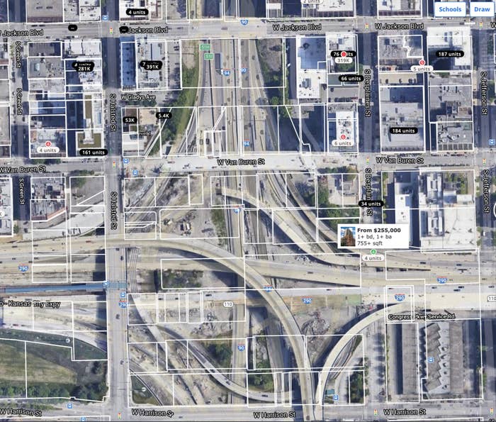 Satellite View On Zillow Zillow Maps Show Historical Displacement From Freeways Satellite View On Zillow Zillow Maps Show Historical Displacement From Freeways