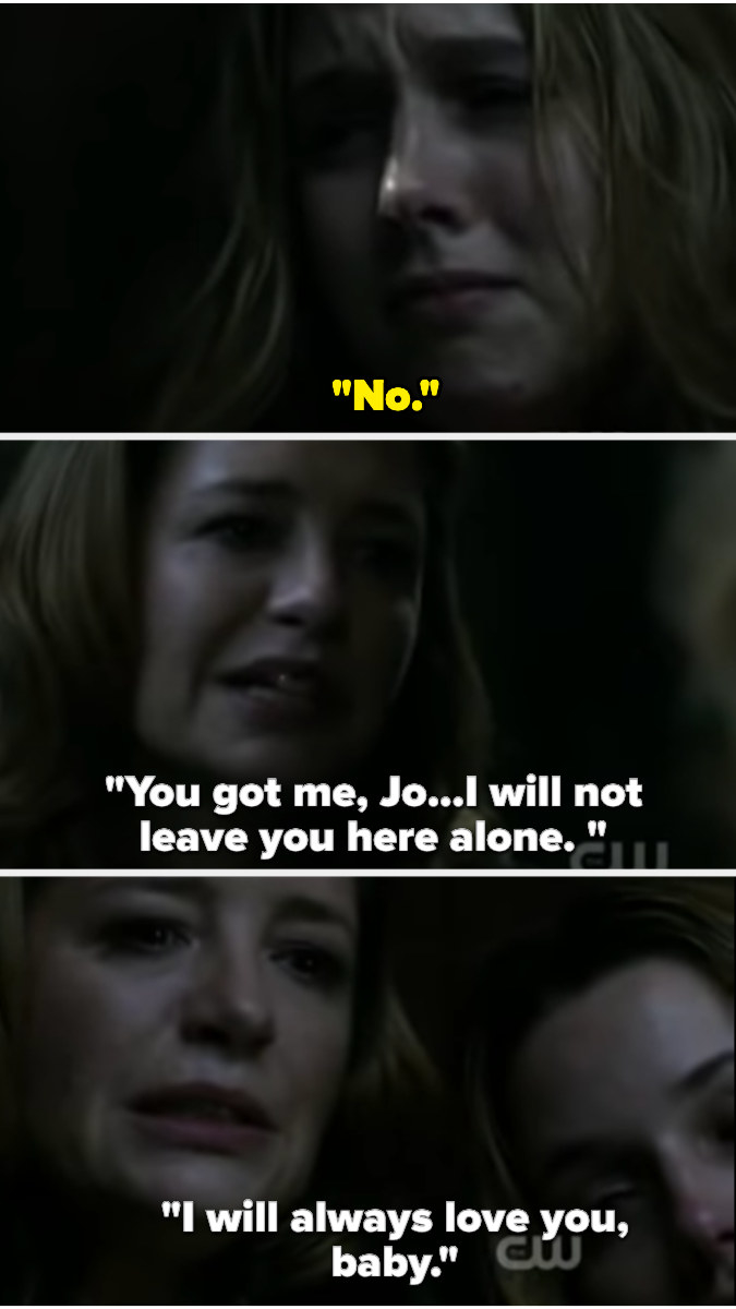 Jo says &quot;no&quot; but Ellen says she won&#x27;t leave her alone and that she&#x27;ll always love her