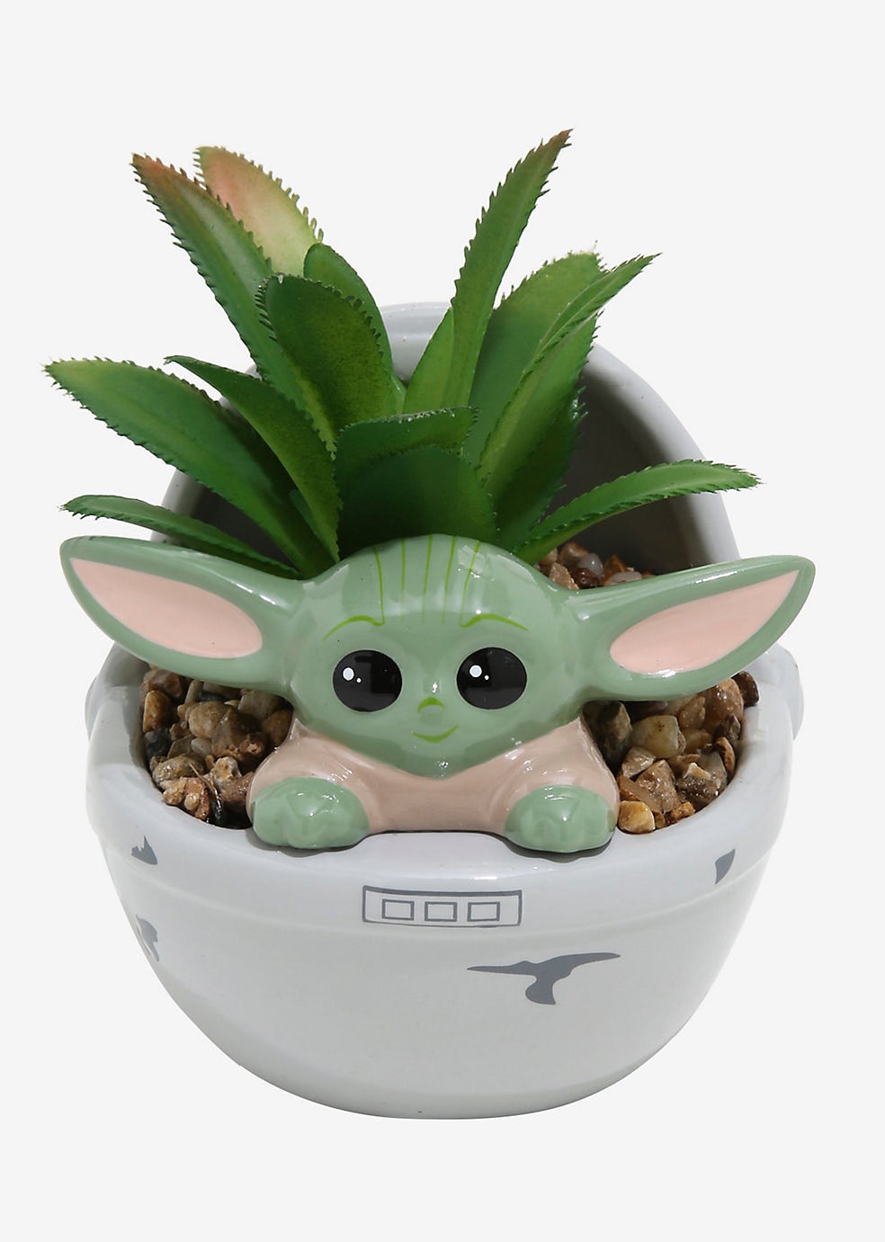 The Child themed planter with space for a small plant in the pram