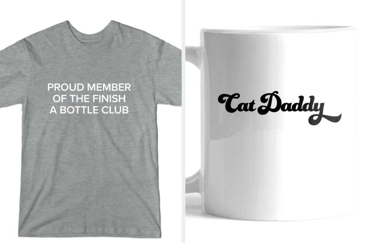 shirt and mug