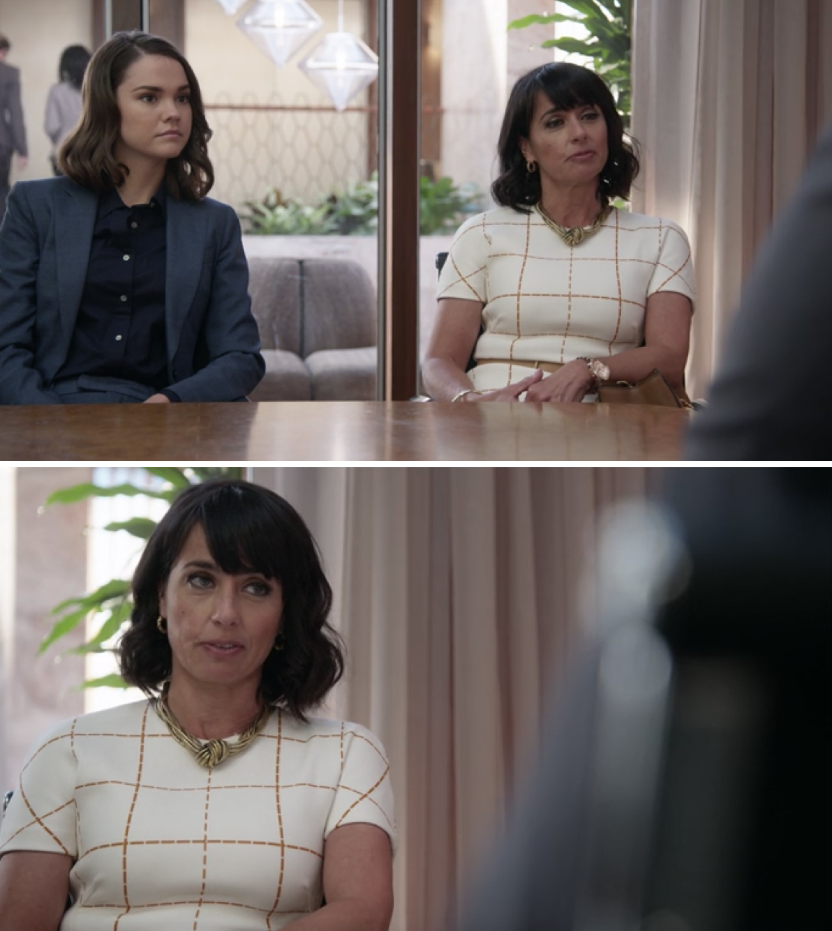 Constance Zimmer and Maia Mitchell in &quot;Good Trouble&quot;