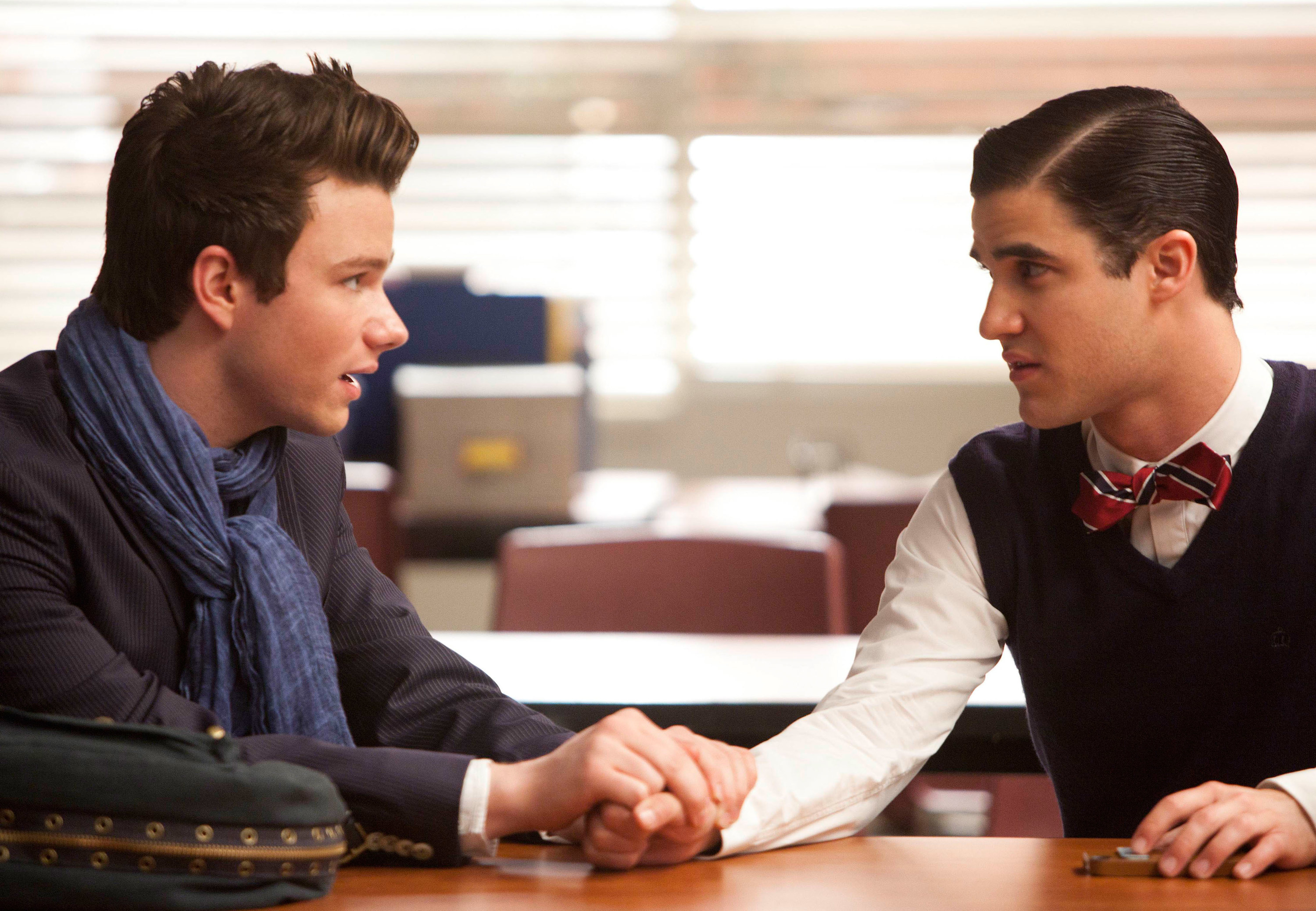 Kurt and Blaine on &quot;Glee&quot;