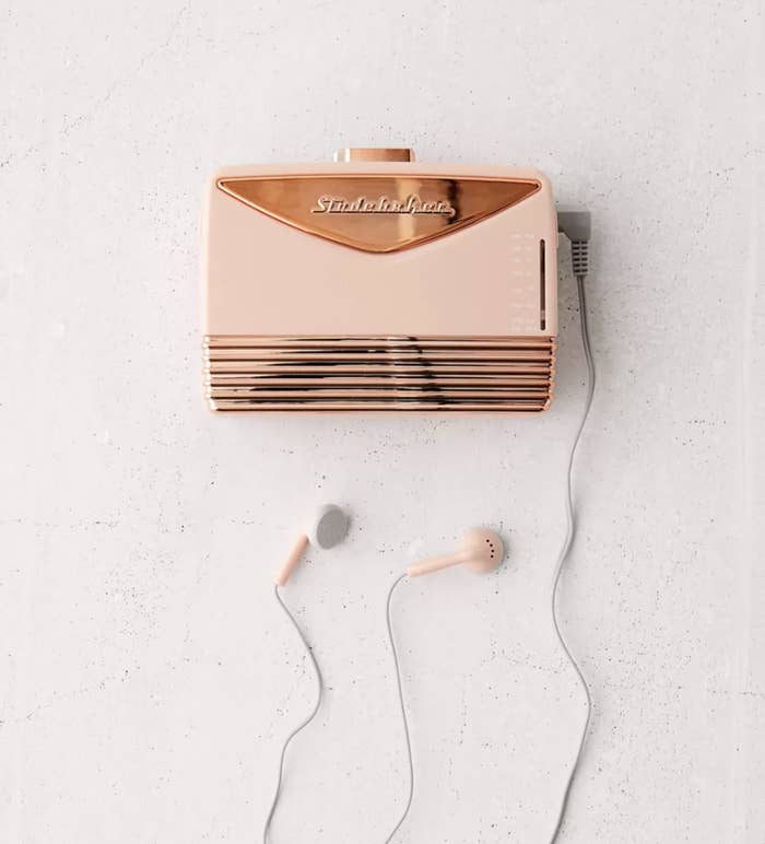 the tape player