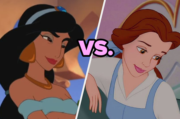 Jasmine on the left and belle on the right