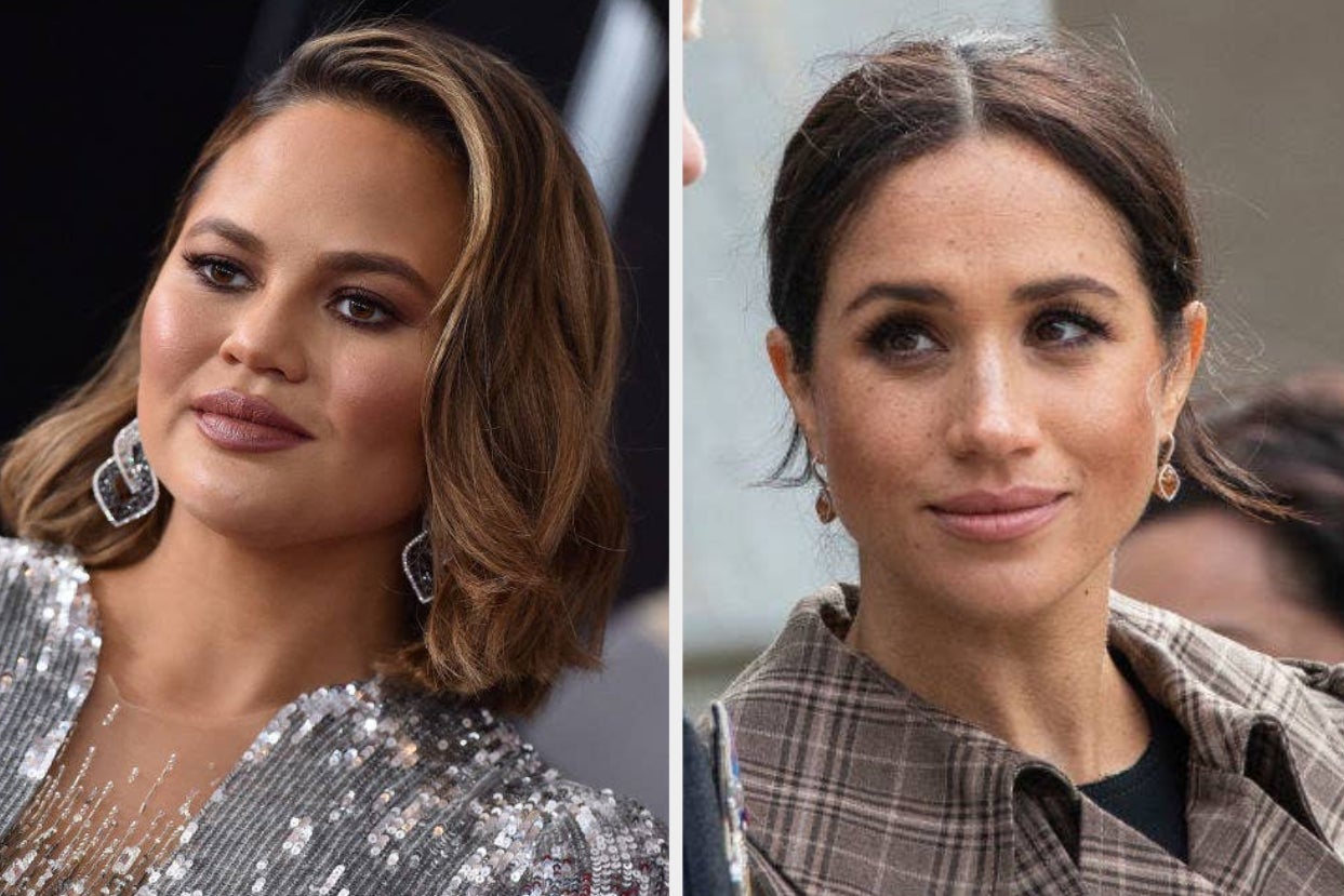 Chrissy Teigen and Meghan Markle