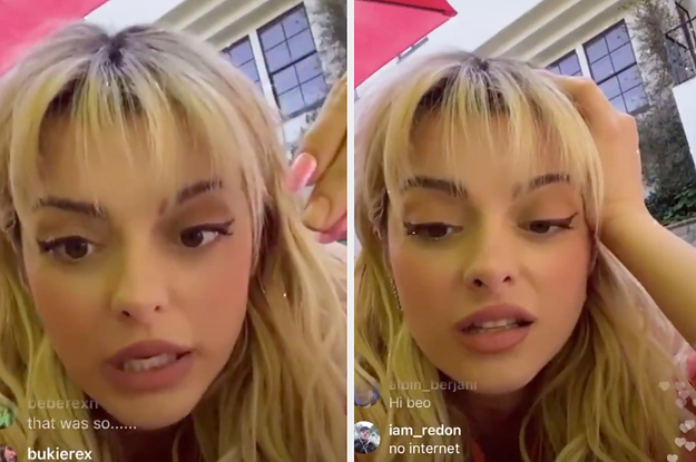 Bebe flashed
