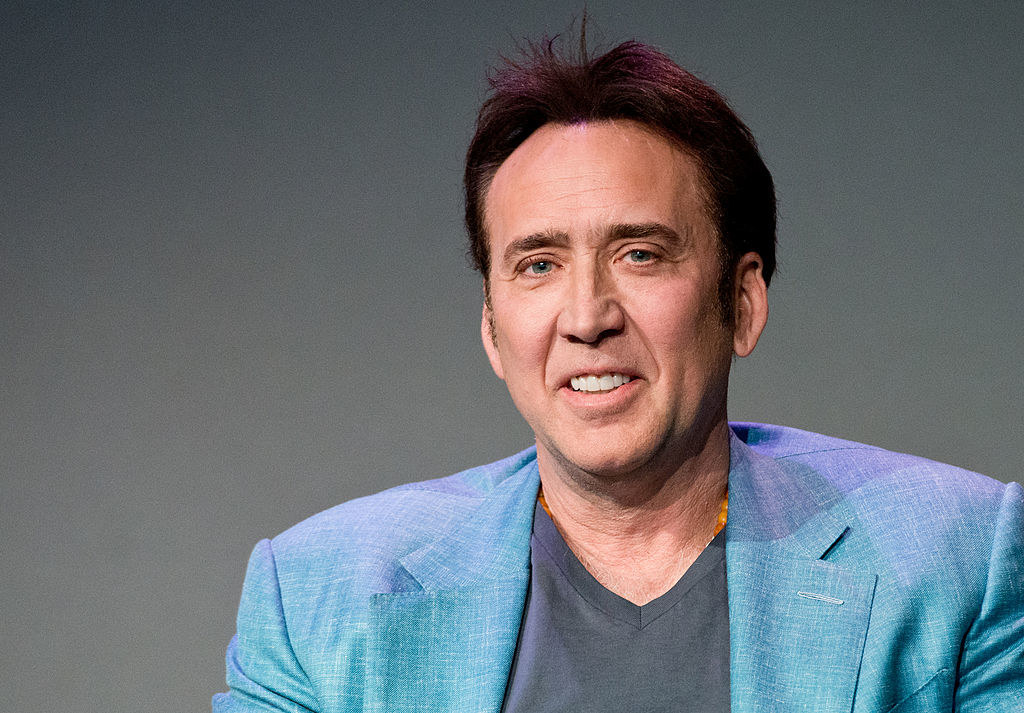 Nicolas Cage attends &quot;Meet The Filmmakers&quot; at Apple Store Soho 