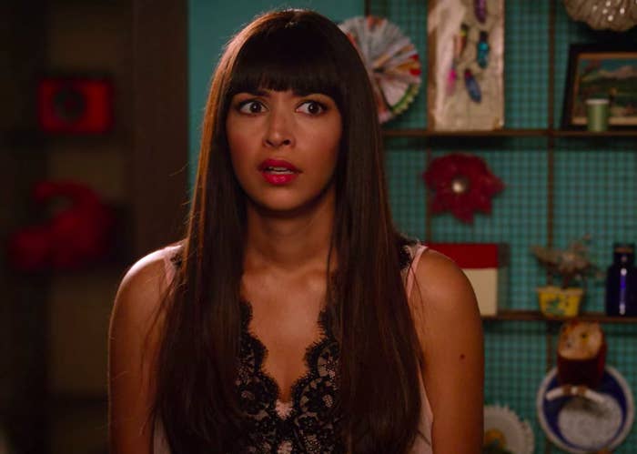 Cece from &quot;New Girl&quot; looking horrified