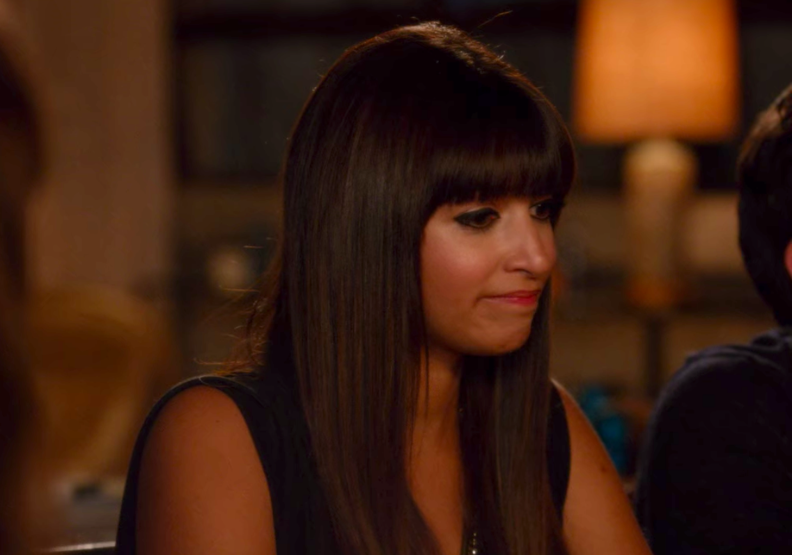 Cece from &quot;New Girl&quot; looking frustrated but not surprised