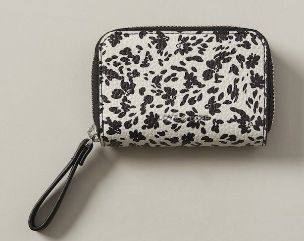 A small floral cardholder wallet