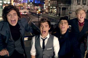 One Direction's "one thing" music video