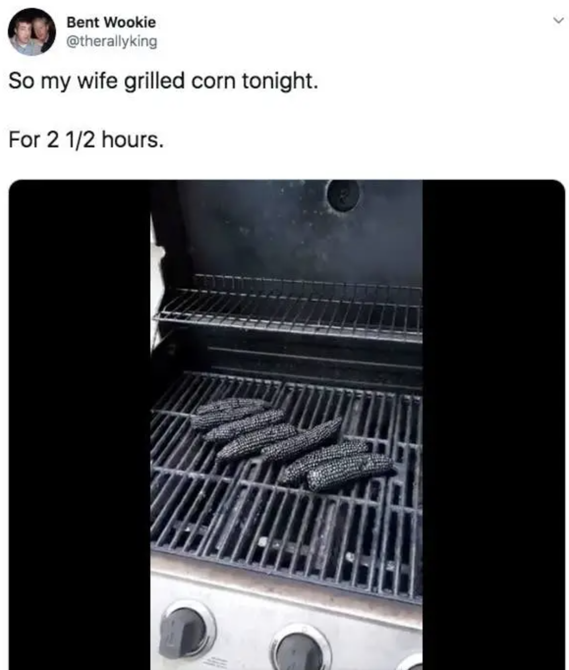 burnt corn