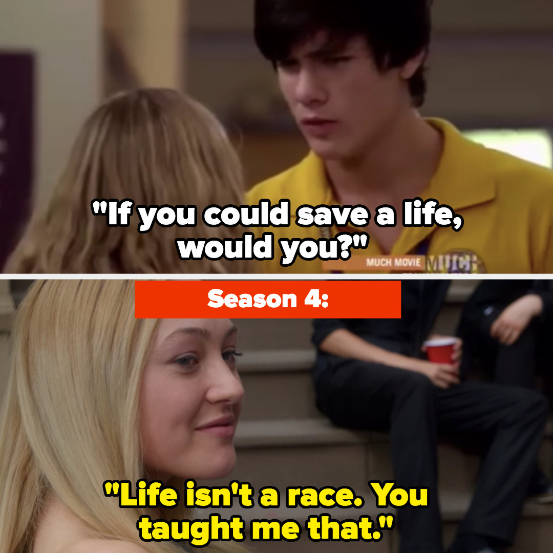 Zig: &quot;If you could save a life would you?&quot; Maya: &quot;Life isn&#x27;t a race, you taught me that&quot;