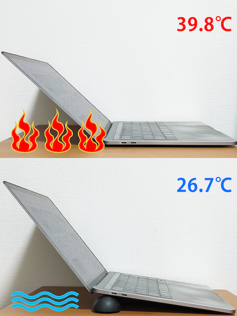 Seria（セリア）のおすすめ便利アイテム「ノートPC用 放熱スタンド」