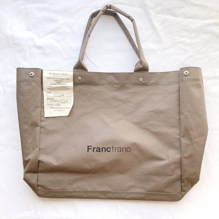 Francfranc（フランフラン）のおすすめのアイテム「ロゴ トートバッグ タグ L」