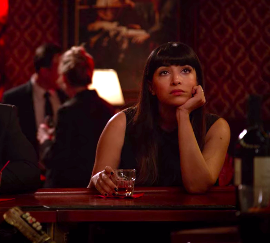 Cece from "New Girl" looking annoyed