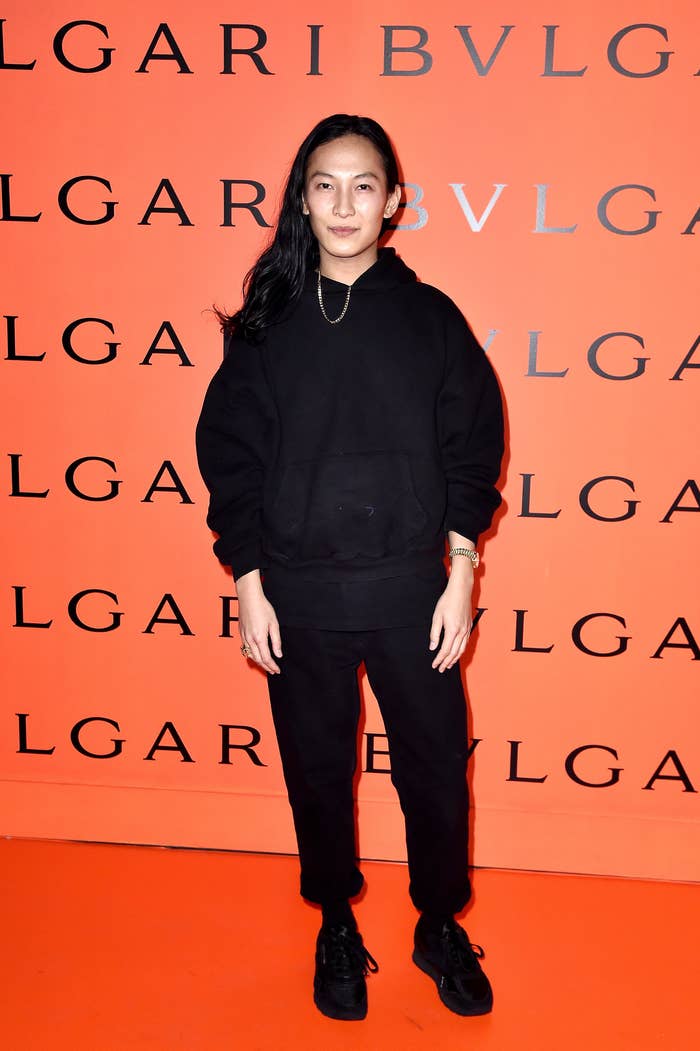 Alexander Wang at a Bvlgari event in Brooklyn in February 2020
