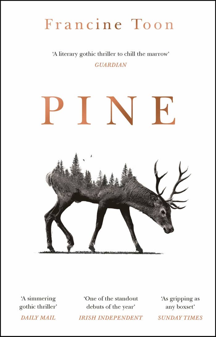 Cover of the book with a deer on it 
