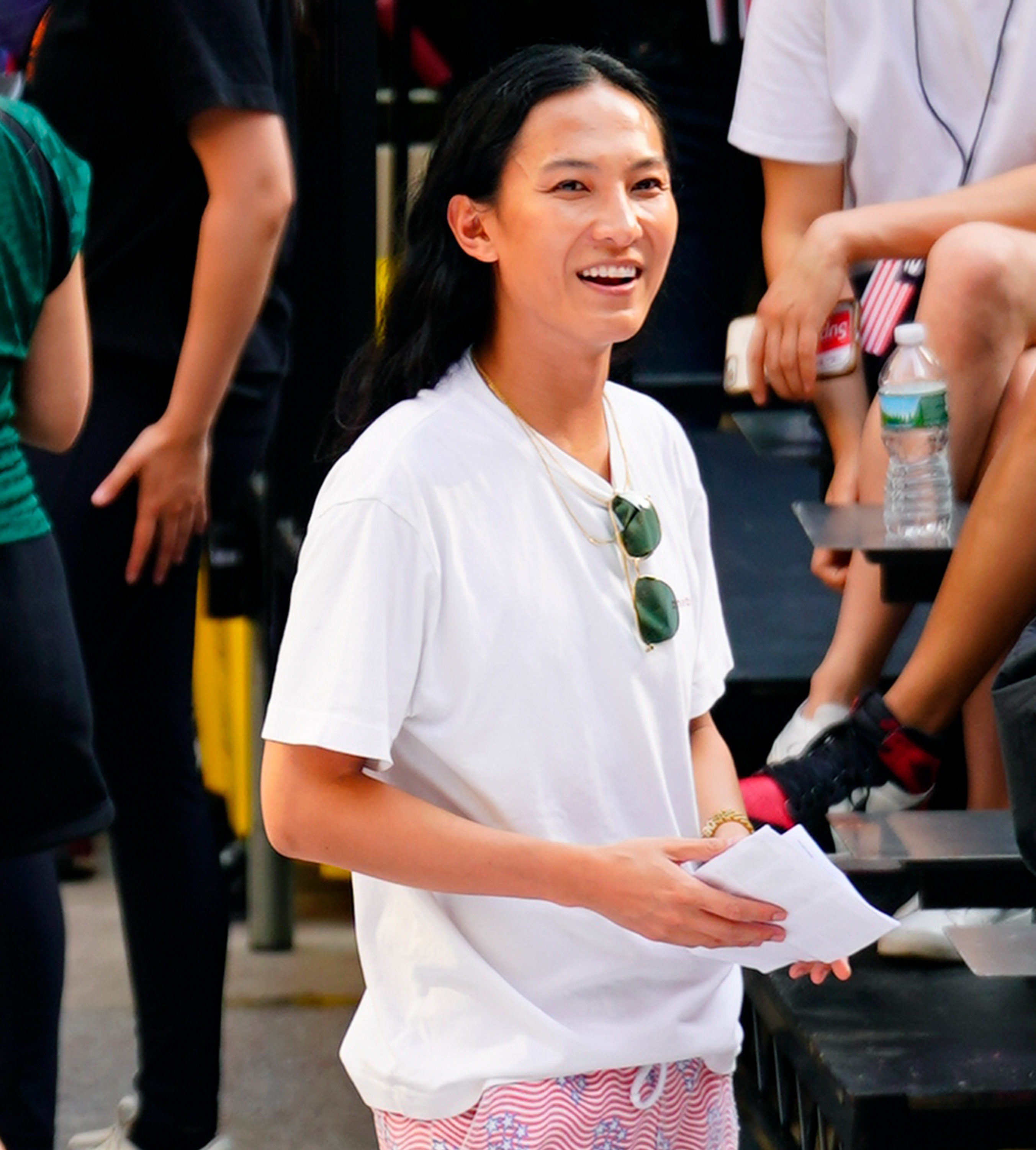 Wang at his Rockefeller Center show in May 2019