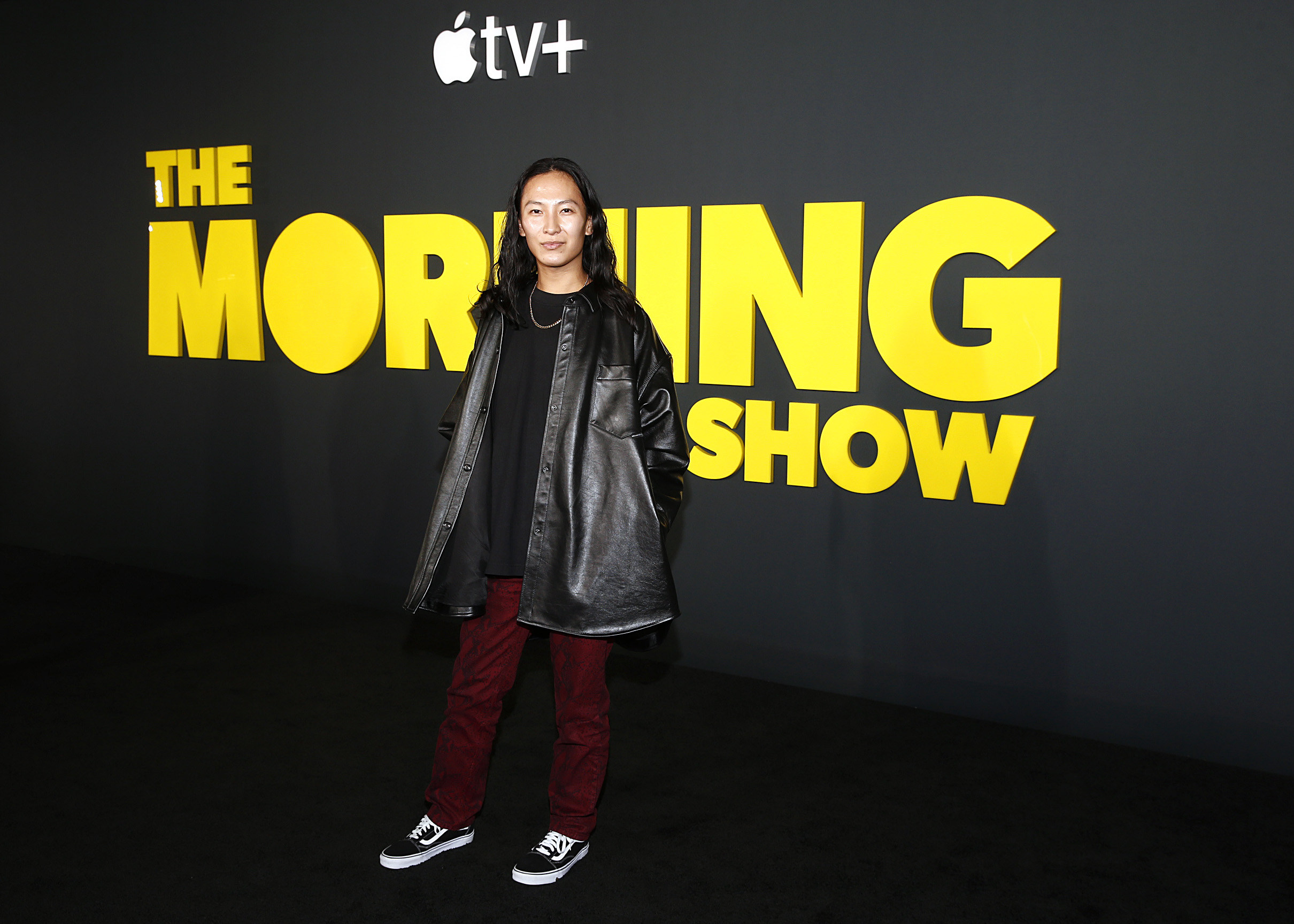 Wang at the premiere of The Morning Show in New York City