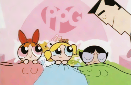 My Powerpuff Girls! - Free to Be Bra Wild Long Line in Blue cast