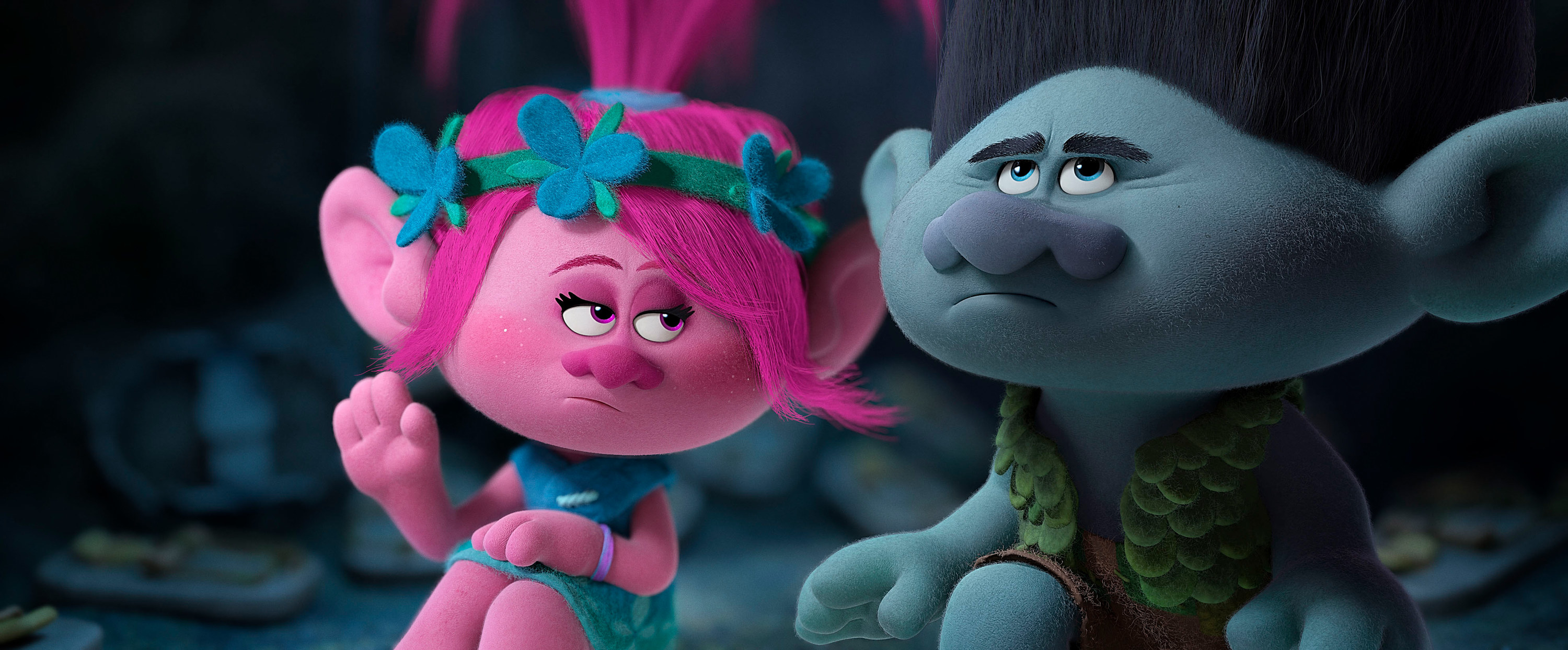 Poppy and Branch in &quot;Trolls&quot;