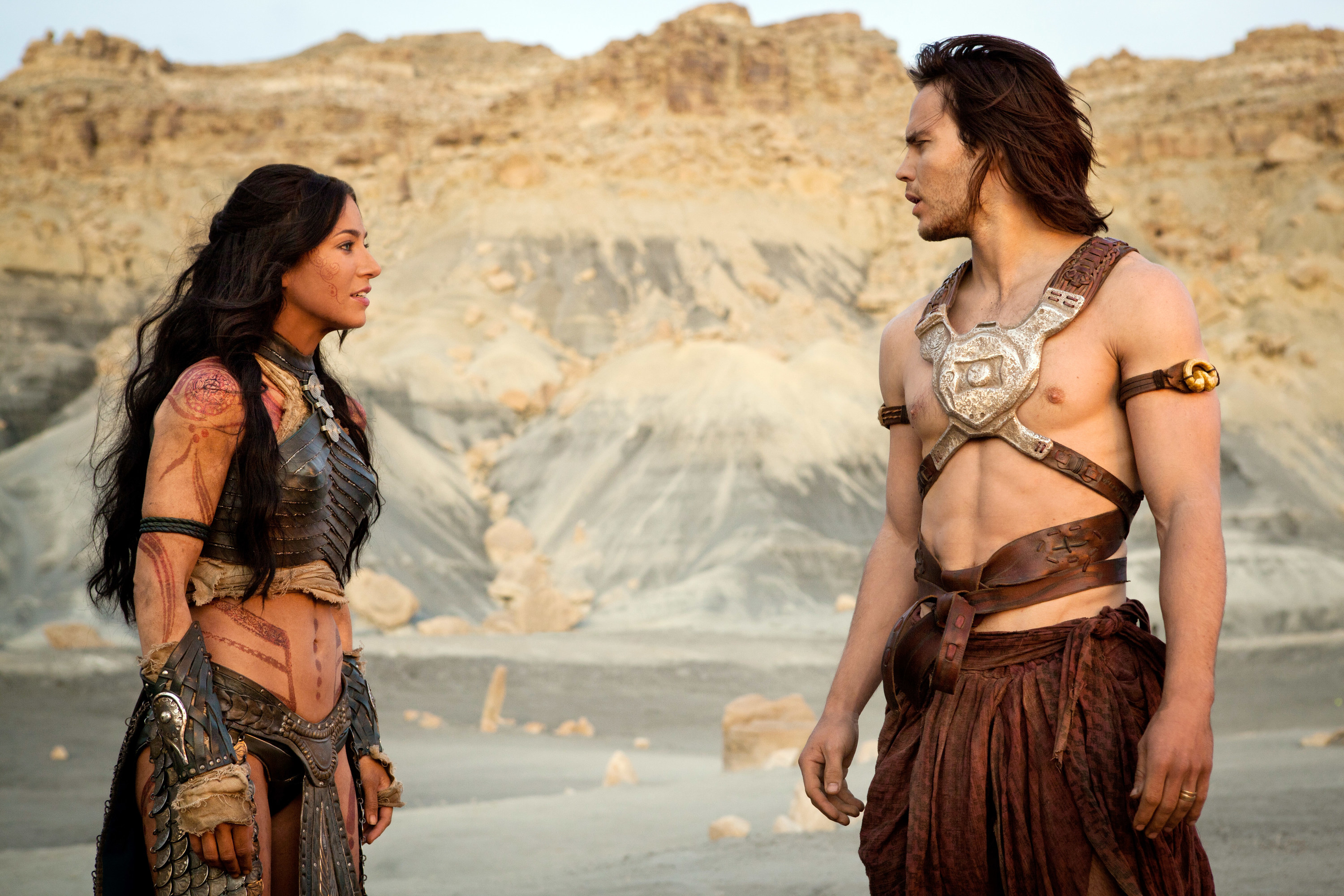 John and Dejah in &quot;John Carter&quot;