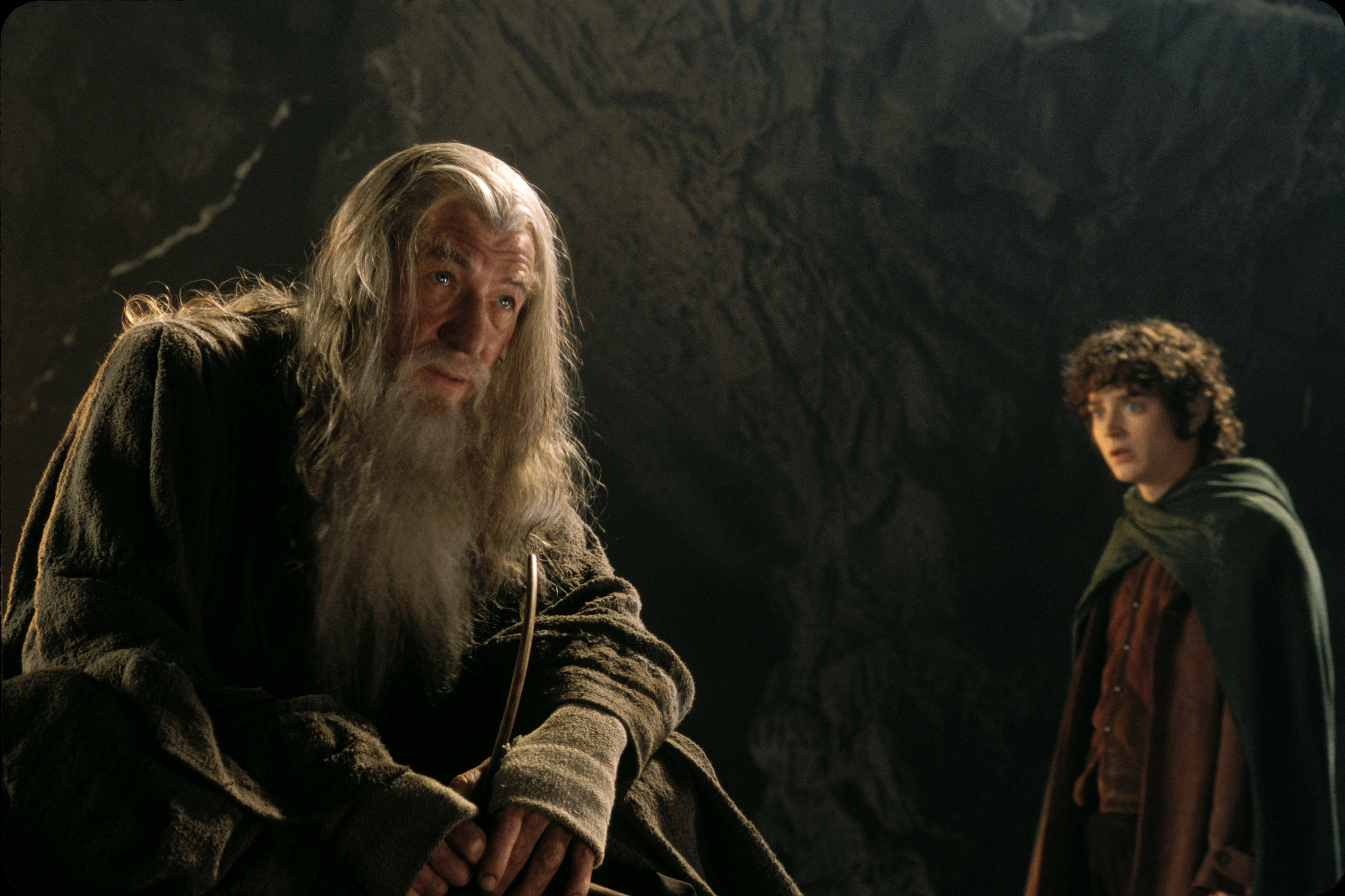 Frodo and Gandalf in &quot;Lord of the Rings&quot;