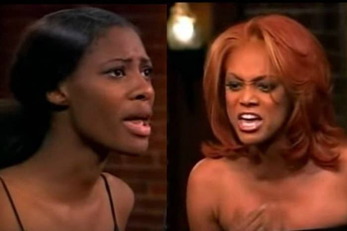 Tiffany and Tyra on &quot;America&#x27;s Next Top Model&quot; 