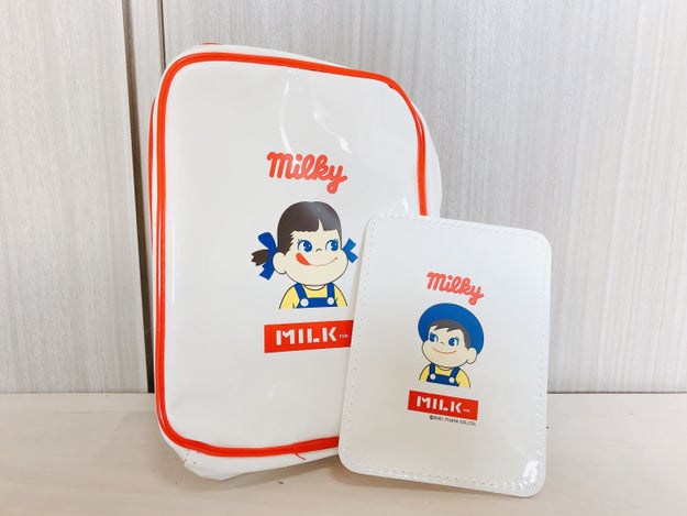 レトロなデザインがカワイイ ペコちゃんの 付録ポーチ が優秀です Buzzfeed Japan 価格は記事公開時点のものです Mini4月号 ｄメニューニュース Nttドコモ
