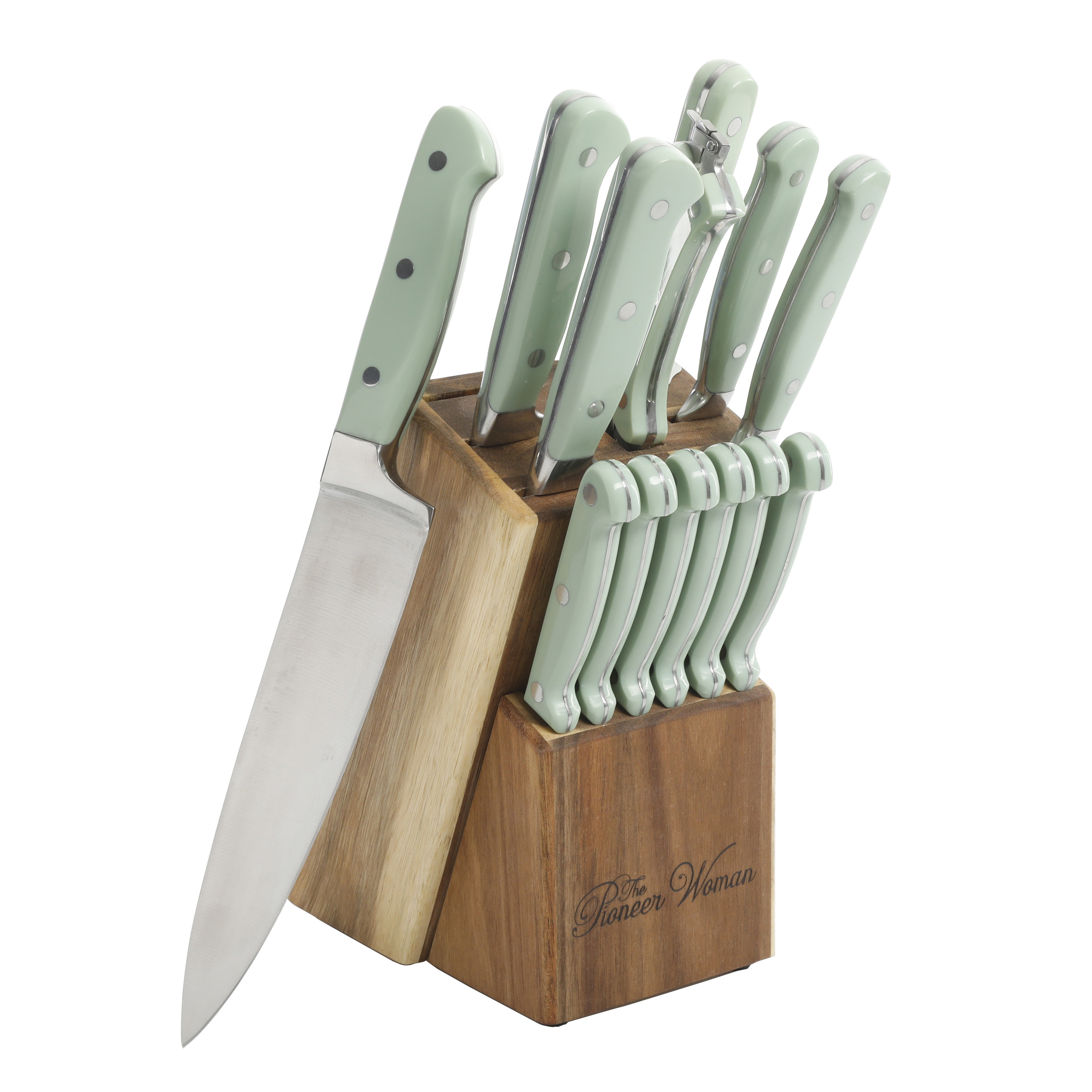 the knife set in mint