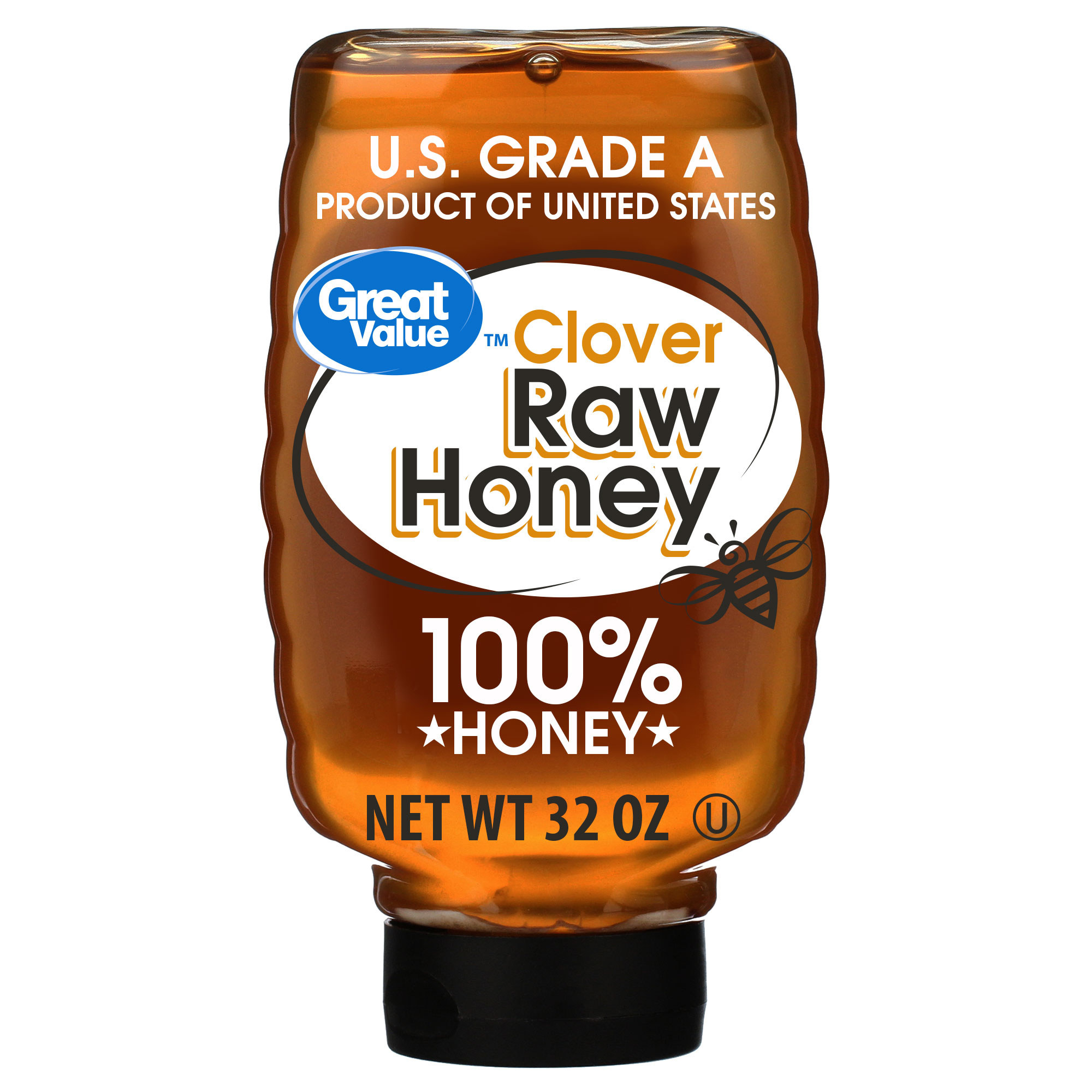 the brown bottle of honey