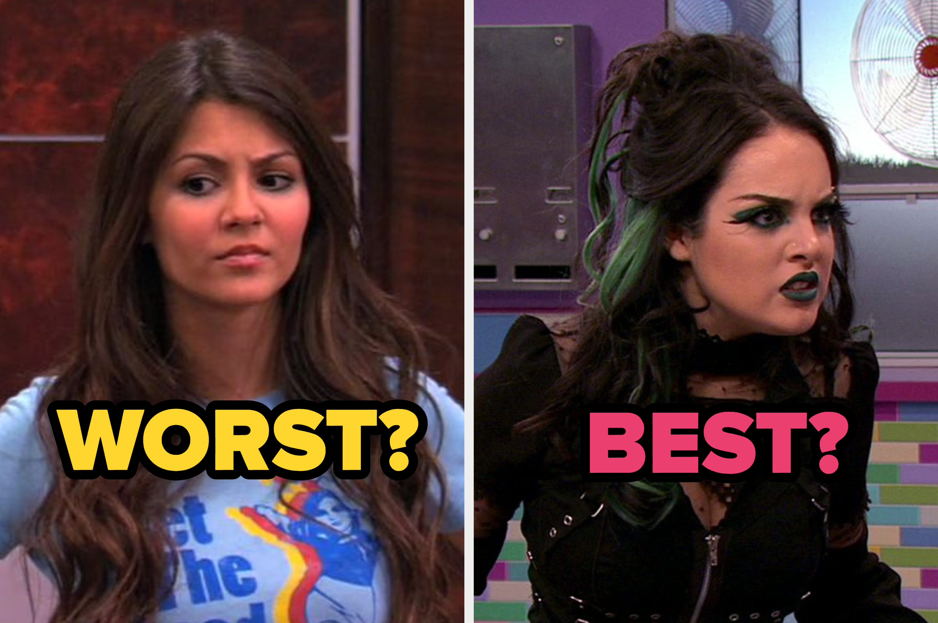 Who is the worst and best character in Victorious? - Quora