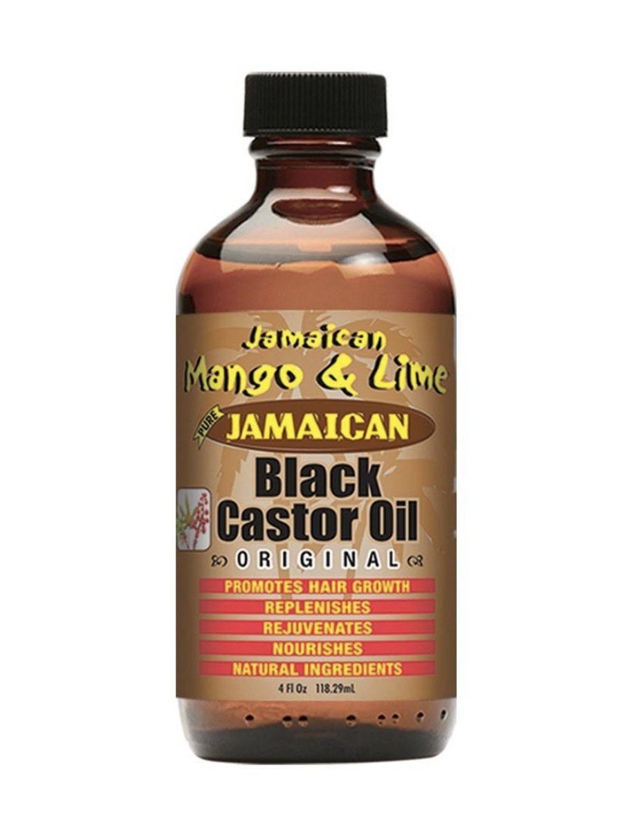 A bottle of hair oil