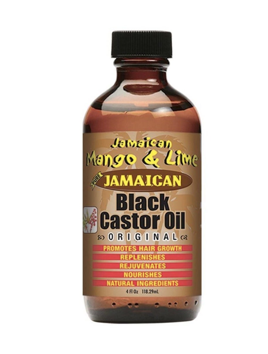 A bottle of hair oil