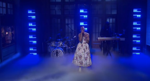 kid cudi dress SNL Pays Tribute To Kurt Cobain Silk Satin Colors:Dusty Rose Women's Casual Maxi Dress, Muave Cudi marriage