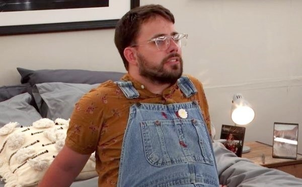 Alex wearing overalls on &quot;The Circle&quot;