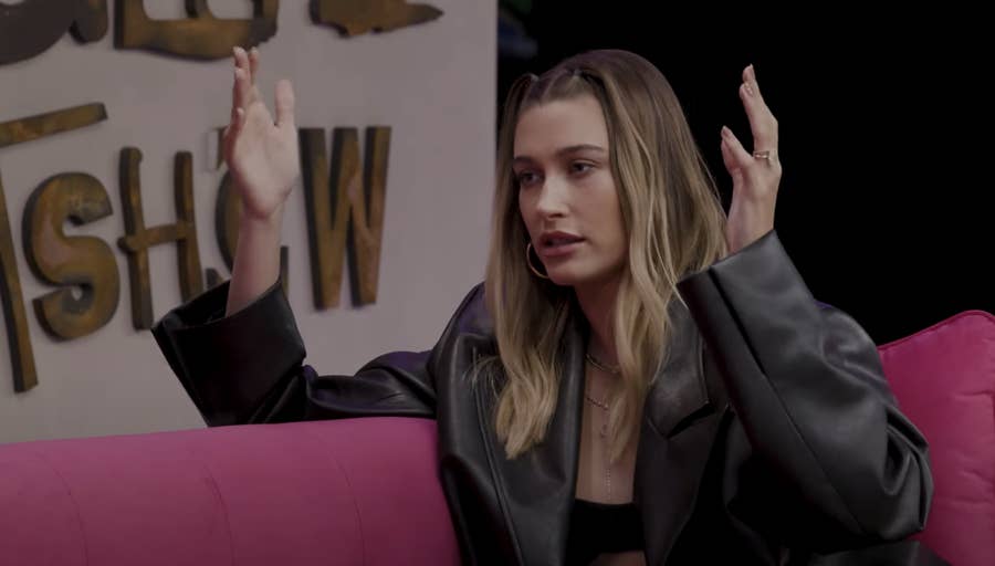 Hailey Bieber Calls Out Paparazzi For Skirt Photos