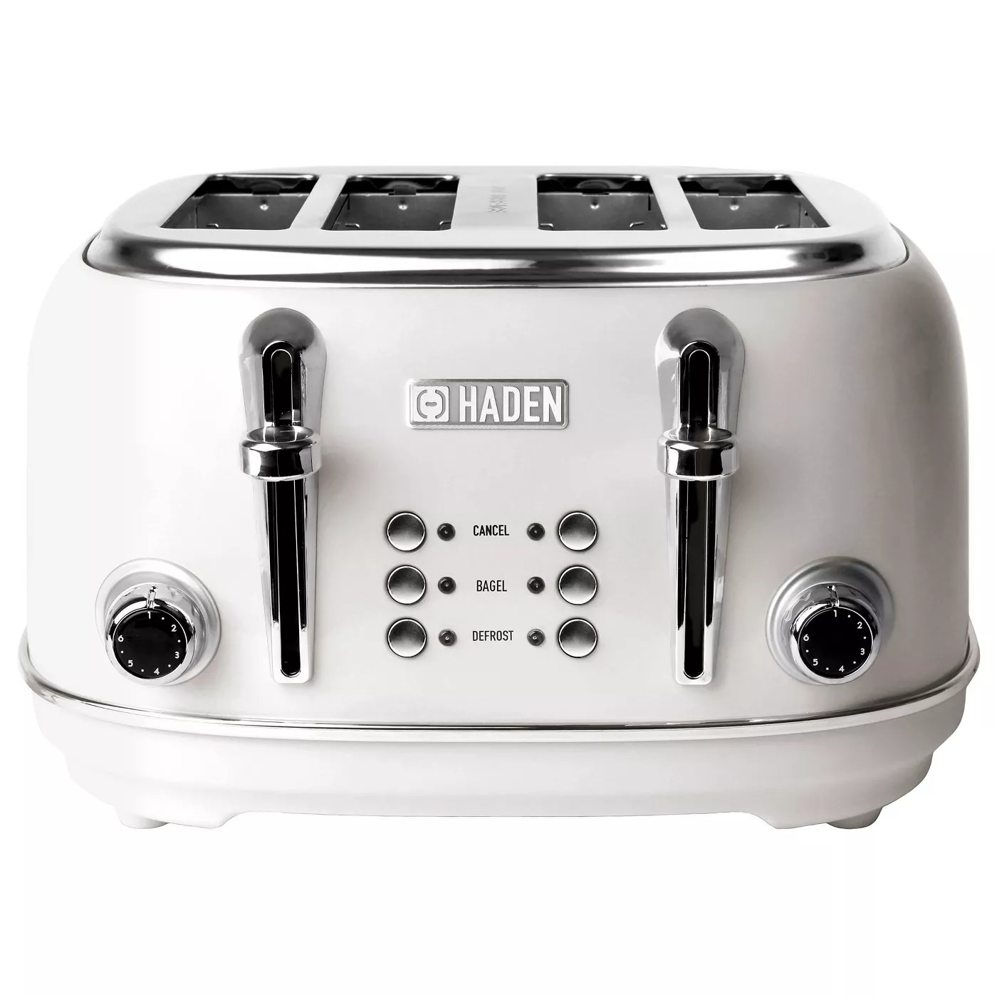 The white Haden toaster