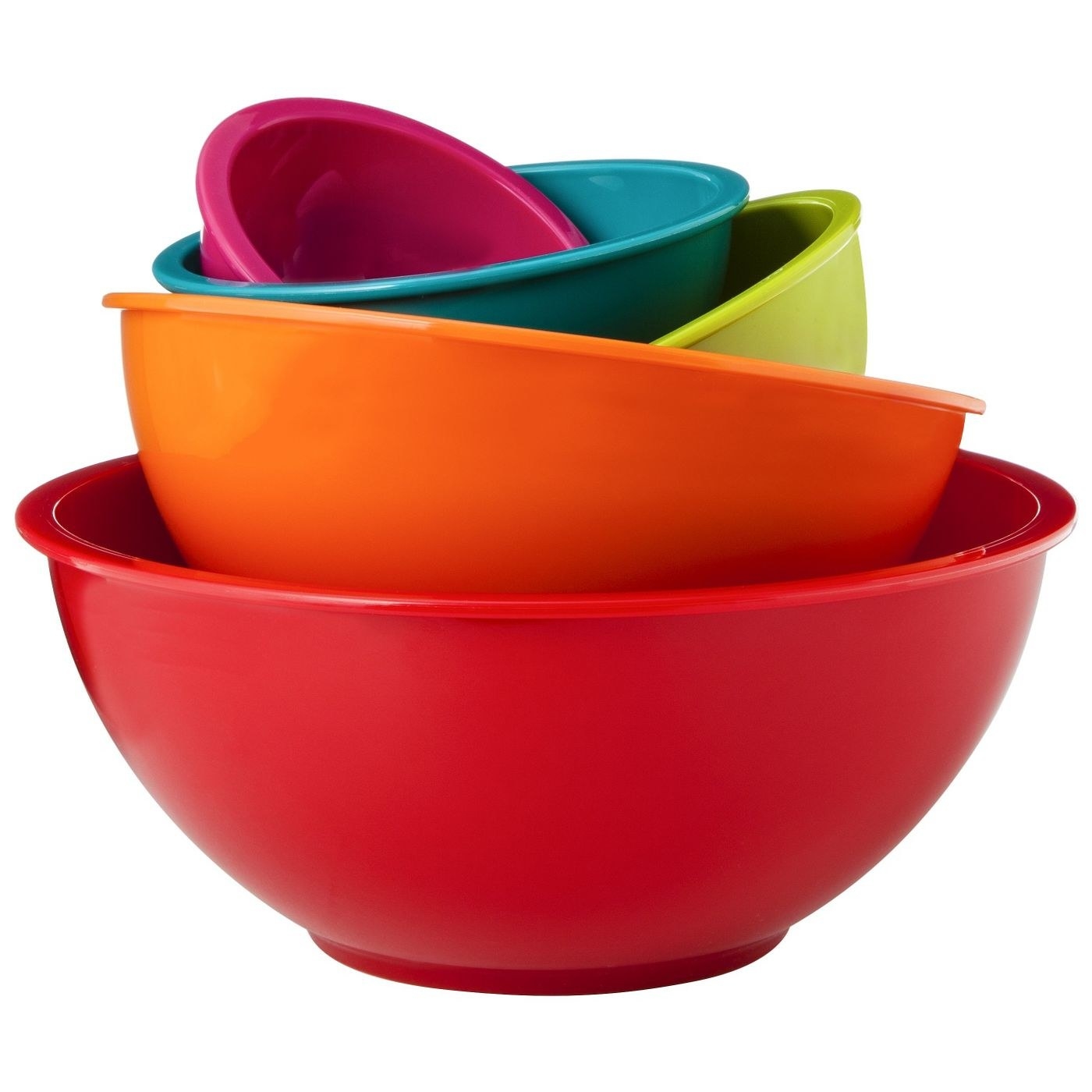 Rainbow mixing bowls