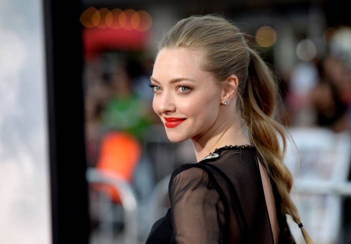 Amanda Seyfried at the premiere of A Million Ways to Die in the West in 2014