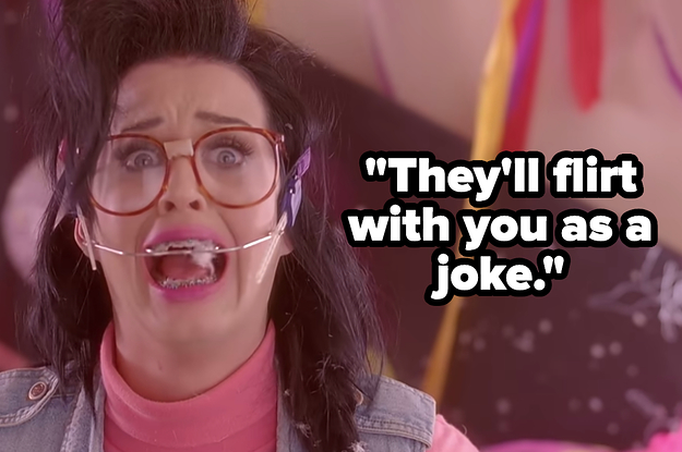 katy perry looking super nerdy with the text,