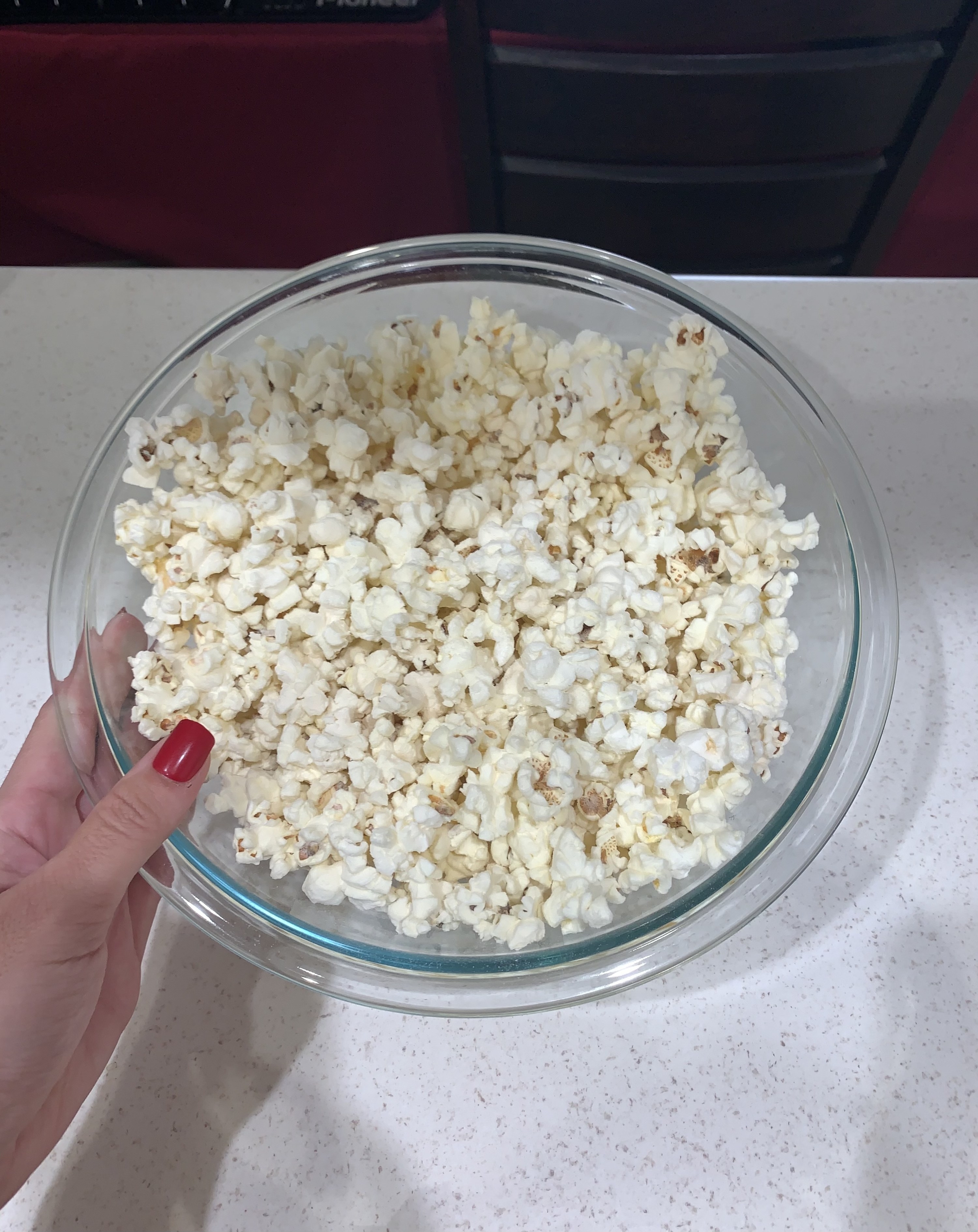 Bowl of popcorn