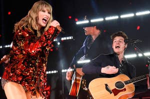 Taylor Swift and Shawn Mendes