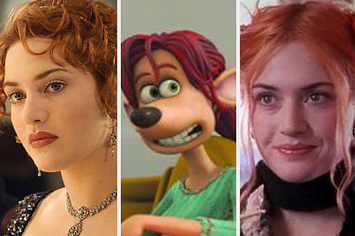 Kate Winslet in Titanic, Flushed Away, and Eternal Sunshine of the Spotless Mind