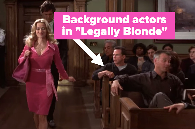 Background actors circled in scenes from
