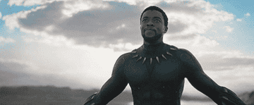 Chadwick Boseman as T&#x27;Challa in &quot;Black Panther.&quot;