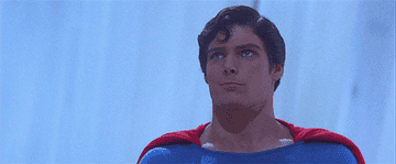 Christopher Reeves as Clark Kent/Kal-El in &quot;Superman.&quot;